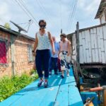 Analistas da ONU conhecem ações de melhoria nos serviços de água e esgoto em áreas vulneráveis de Manaus