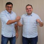 Wilson Lima declara apoio à reeleição de Roberto Cidade à presidência da Aleam