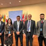 Wilson Lima busca parcerias para ampliar ações na área de recursos hídricos, durante conferência da ONU