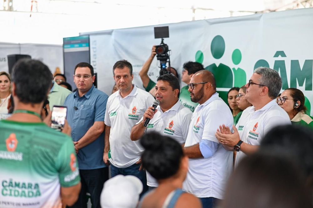 CMM mais perto do povo: Caio André abre ‘Câmara Cidadã’, levando mais de 30 serviços gratuitos para a zona leste de Manaus