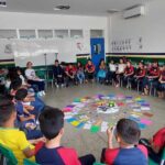 Ministério Público do Amazonas promove ação de Justiça Restaurativa na Escola Municipal Divino Pimenta Faleiros