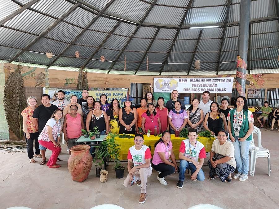 Visa Manaus participa de evento com lideranças indígenas para implantação de Horta Terapêutica