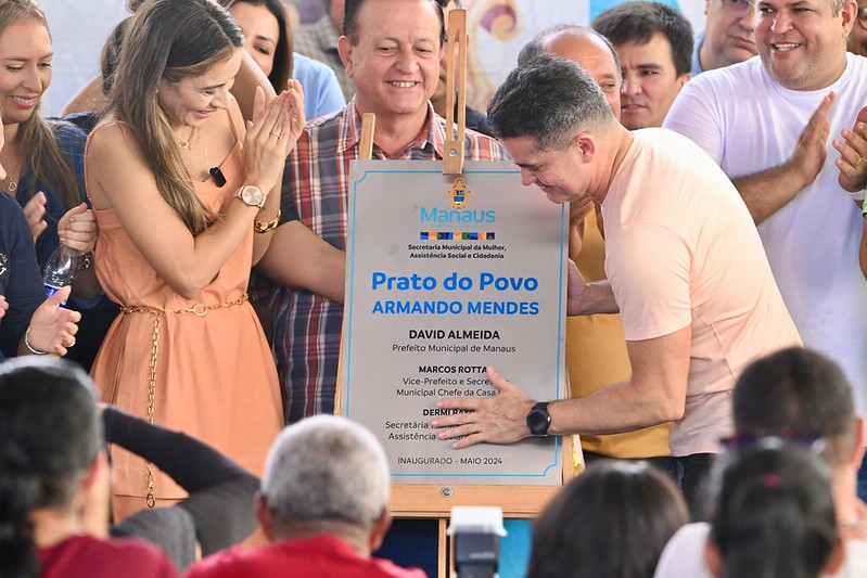Prefeitura de Manaus inaugura unidade do ‘Prato do Povo’ no bairro Armando Mendes