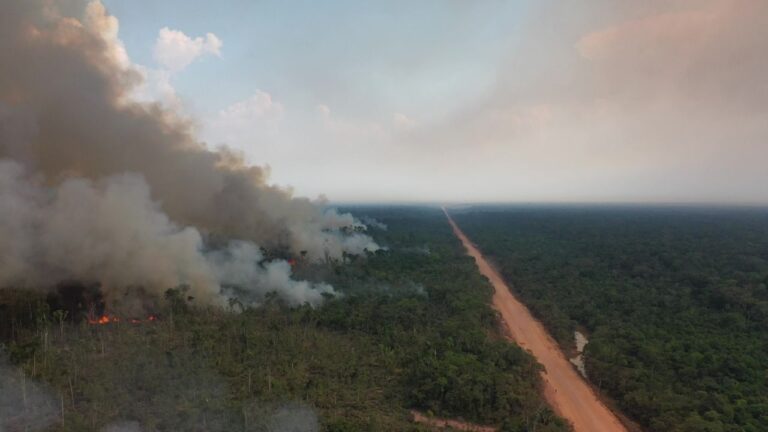 TCE-AM emite alerta aos 62 municípios para combate às queimadas e estiagem