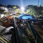 Prefeitura de Manaus interdita trecho da avenida Torquato Tapajós após colisão de carreta