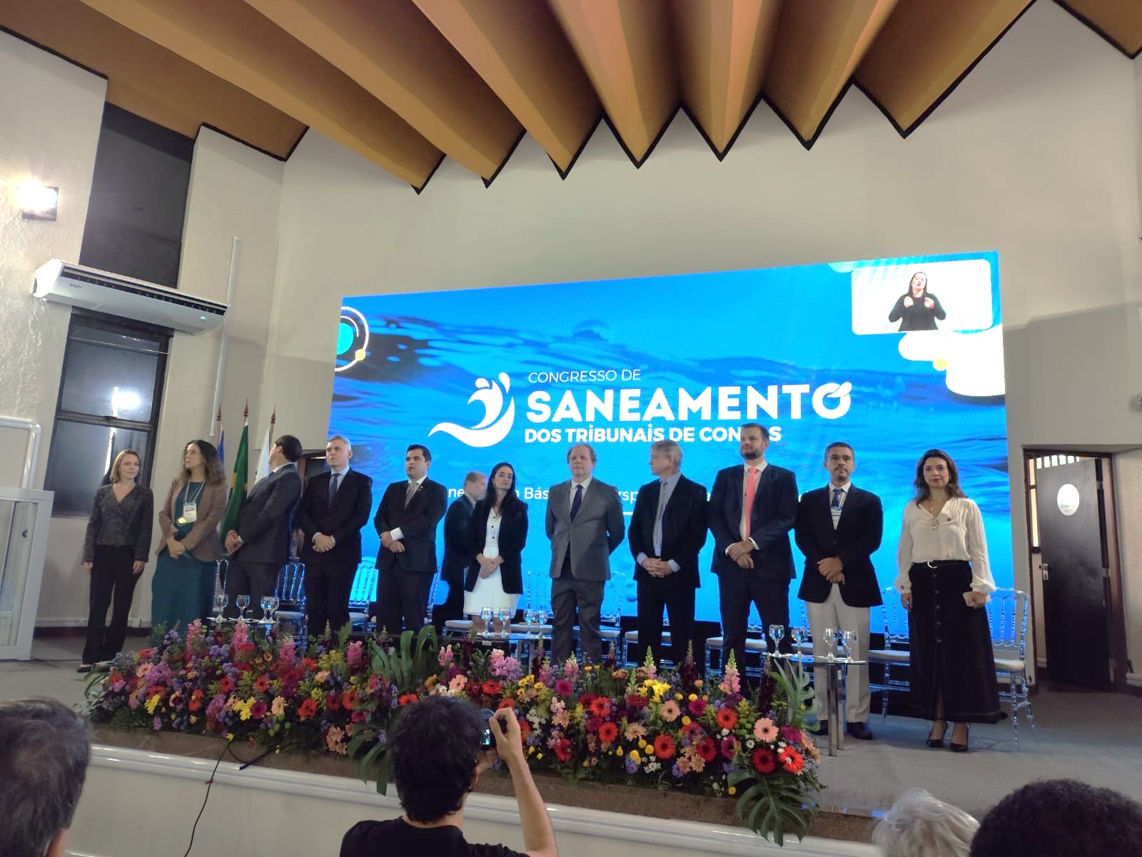 Com apoio do TCE-AM, 1º Congresso de Saneamento Básico dos Tribunais de Contas tem início no ES