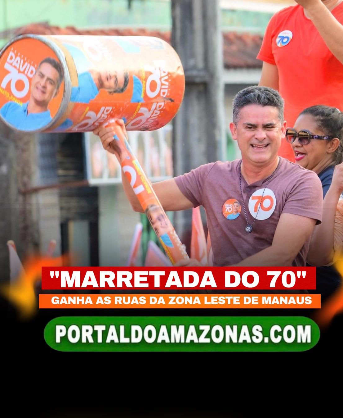 ”Marretada do 70” ganha as ruas da zona Leste de Manaus