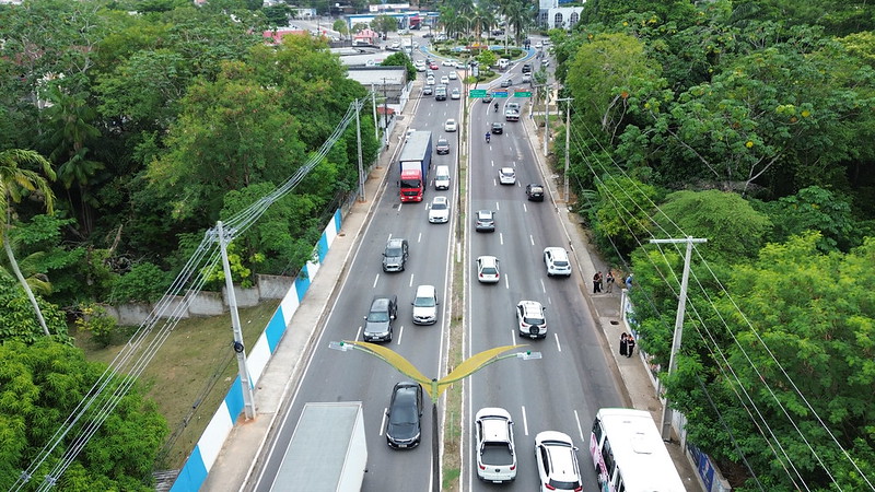 Prefeitura de Manaus inicia obras de intervenção estrutural na avenida Mário Ypiranga Monteiro na noite desta quinta-feira