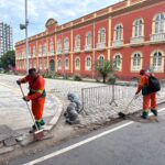 Prefeitura de Manaus intensifica manutenção e limpeza no Centro da cidade