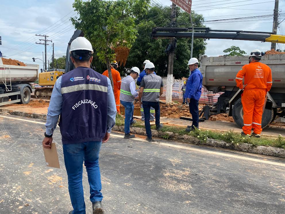 Ageman aguarda conclusão de relatório para identificar causas do rompimento de adutora na zona Oeste e Águas de Manaus conclui manutenção emergencial