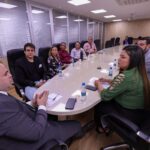 Representantes da Polícia Militar apresentam demandas da categoria ao presidente da Aleam, deputado Roberto Cidade