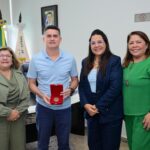 Prefeito David Almeida recebe visita de cortesia da procuradora-geral do MP-AM