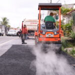 Prefeitura de Manaus realiza serviços de manutenção asfáltica em diversos pontos da cidade