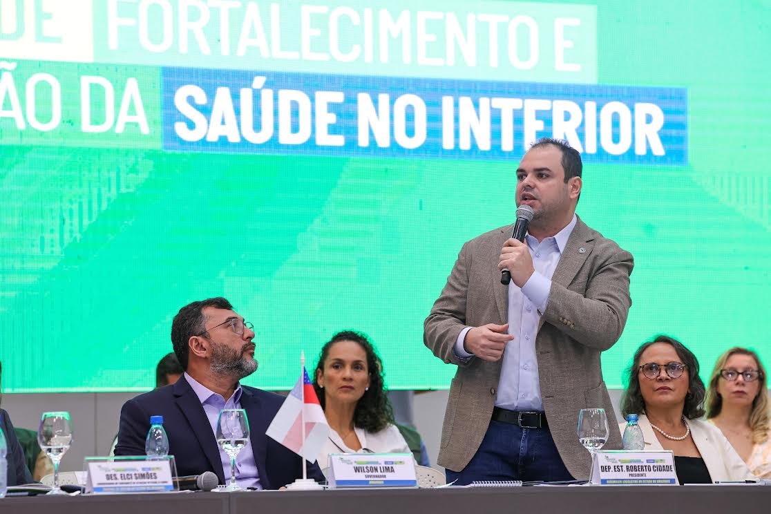 Roberto Cidade destaca contribuição da Aleam para o interior do Estado e celebra incremento de R$ 181 milhões na saúde dos municípios