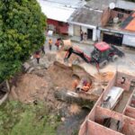 Vice-prefeito Renato Junior vistoria frentes de obras no bairro Cidade de Deus