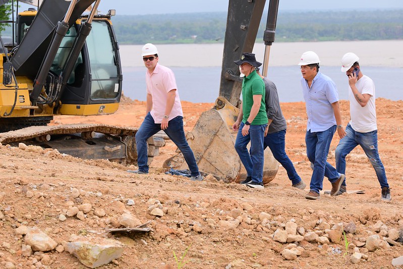 Parque Encontro das Águas tem primeira etapa de contenção do talude concluída