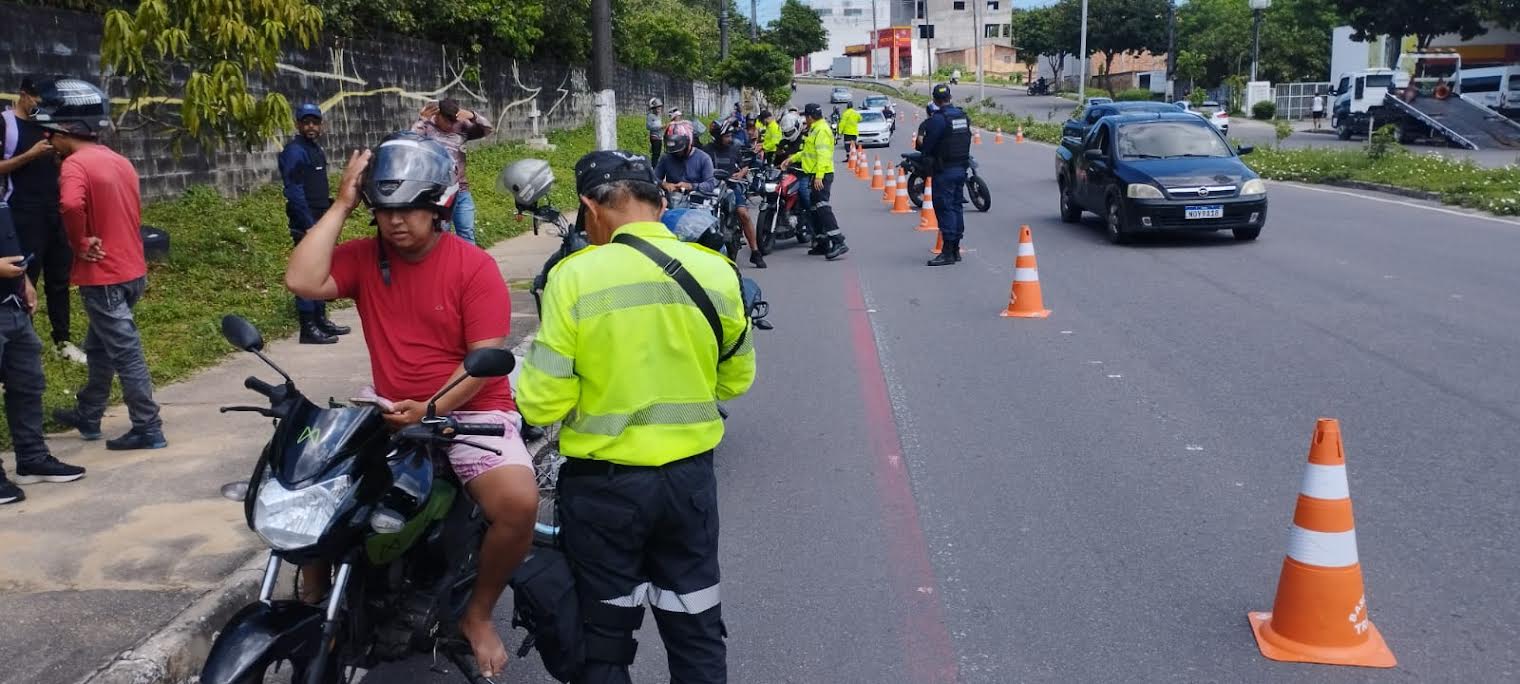 Operação ‘Cavalo de Aço’ apreende motocicletas irregulares na zona Norte