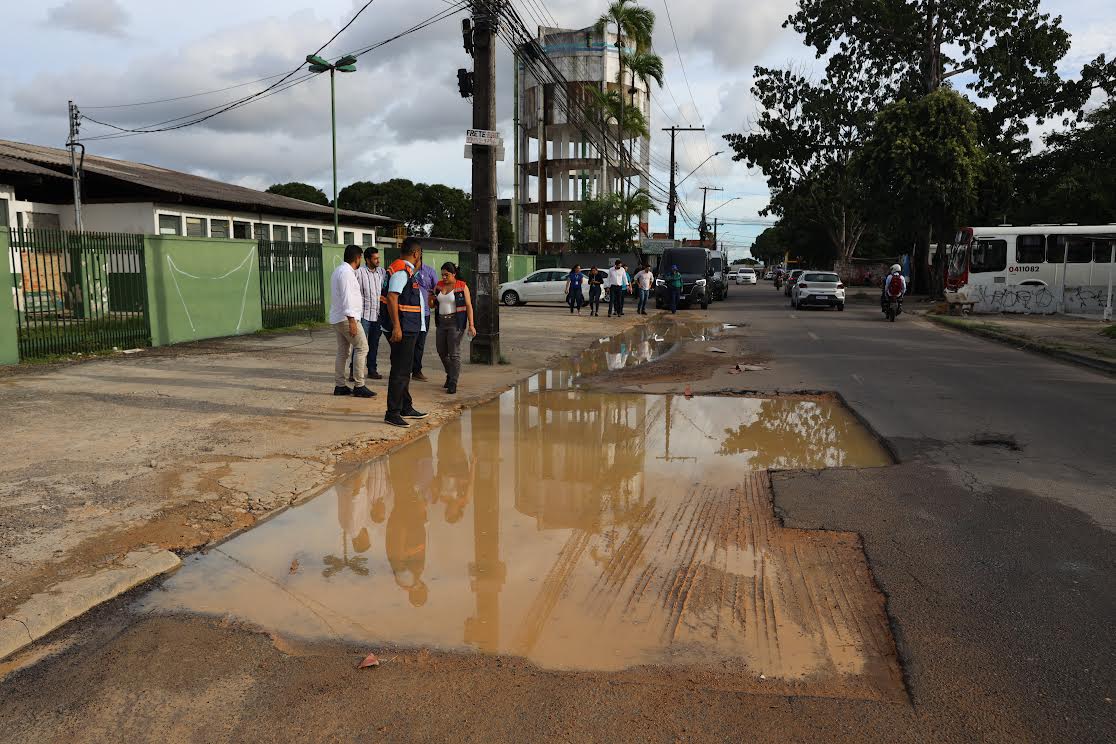 Ageman já aplicou mais de R$ 3 milhões em multas à Águas de Manaus por problemas em serviços de recomposição asfáltica