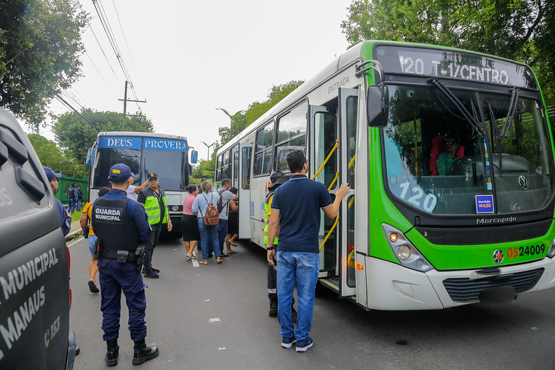 Prefeitura de Manaus intensifica fiscalização no segundo dia da operação ‘Transporte Legal’