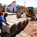 Prefeitura de Manaus implanta novos tubos de concreto armado em rede de drenagem da avenida São Jorge