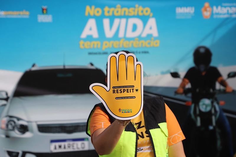 Manaus adere ao ‘Maio Amarelo’ com mais de 30 ações de conscientização sobre o trânsito