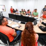 Prefeitura de Manaus realiza reunião de alinhamento para adotar ações de prevenção dos impactos da cheia do rio Negro