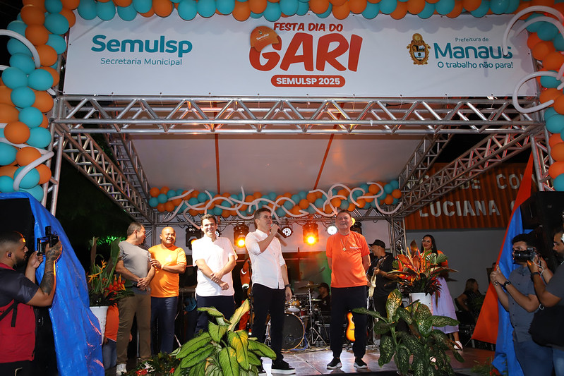 Prefeito David Almeida antecipa celebração do Dia do Gari e destaca pagamento de produtividade aguardada há mais de 20 anos