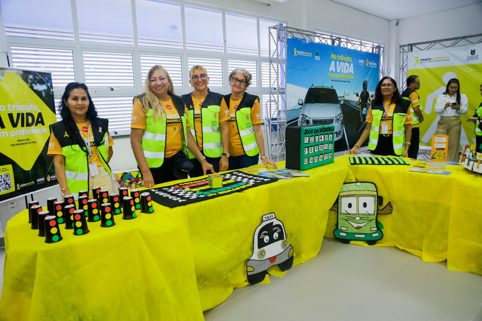Prefeitura de Manaus encerra campanha ‘Maio Amarelo’ 2025 com redução de 19% nas mortes no trânsito