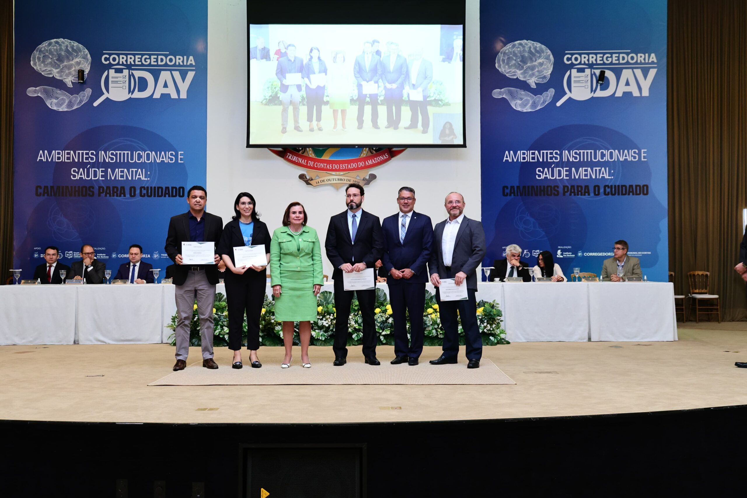 TCE-AM realiza Corregedoria Day com sucesso de público em debate sobre saúde mental
