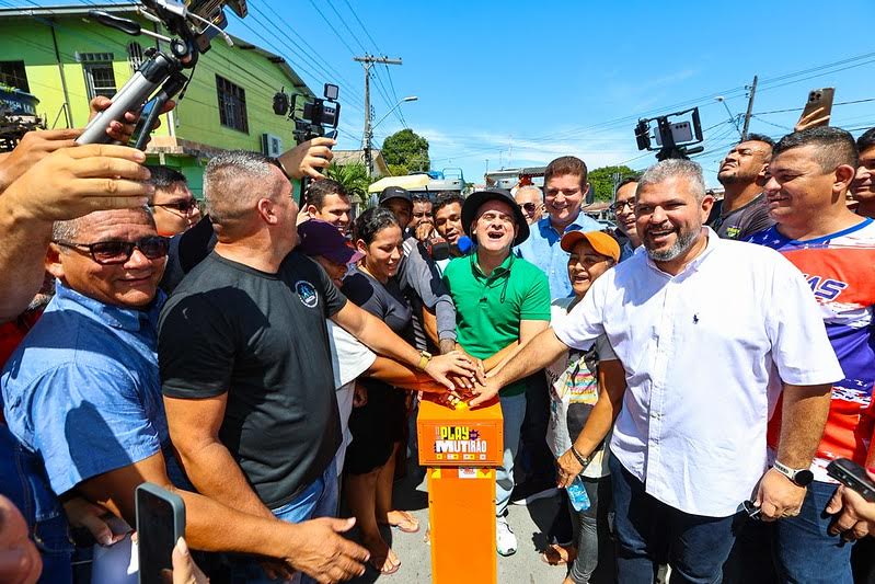 Prefeito David Almeida dá início ao mutirão no Colônia Antônio Aleixo e reforça compromisso com a infraestrutura de Manaus