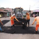 Prefeitura inicia nova frente de obras em avenida do Distrito Industrial para garantir mais segurança e mobilidade