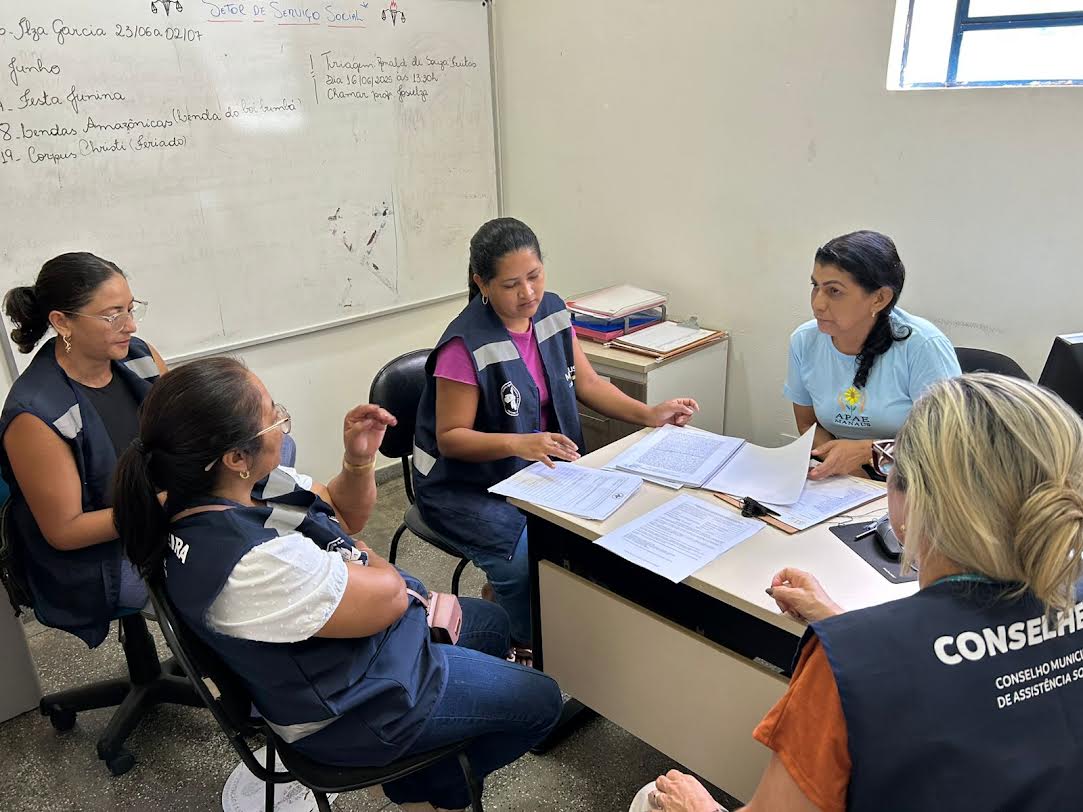 CMAS visita sede da Apae Manaus e reforça compromisso com inclusão e fortalecimento da rede socioassistencial