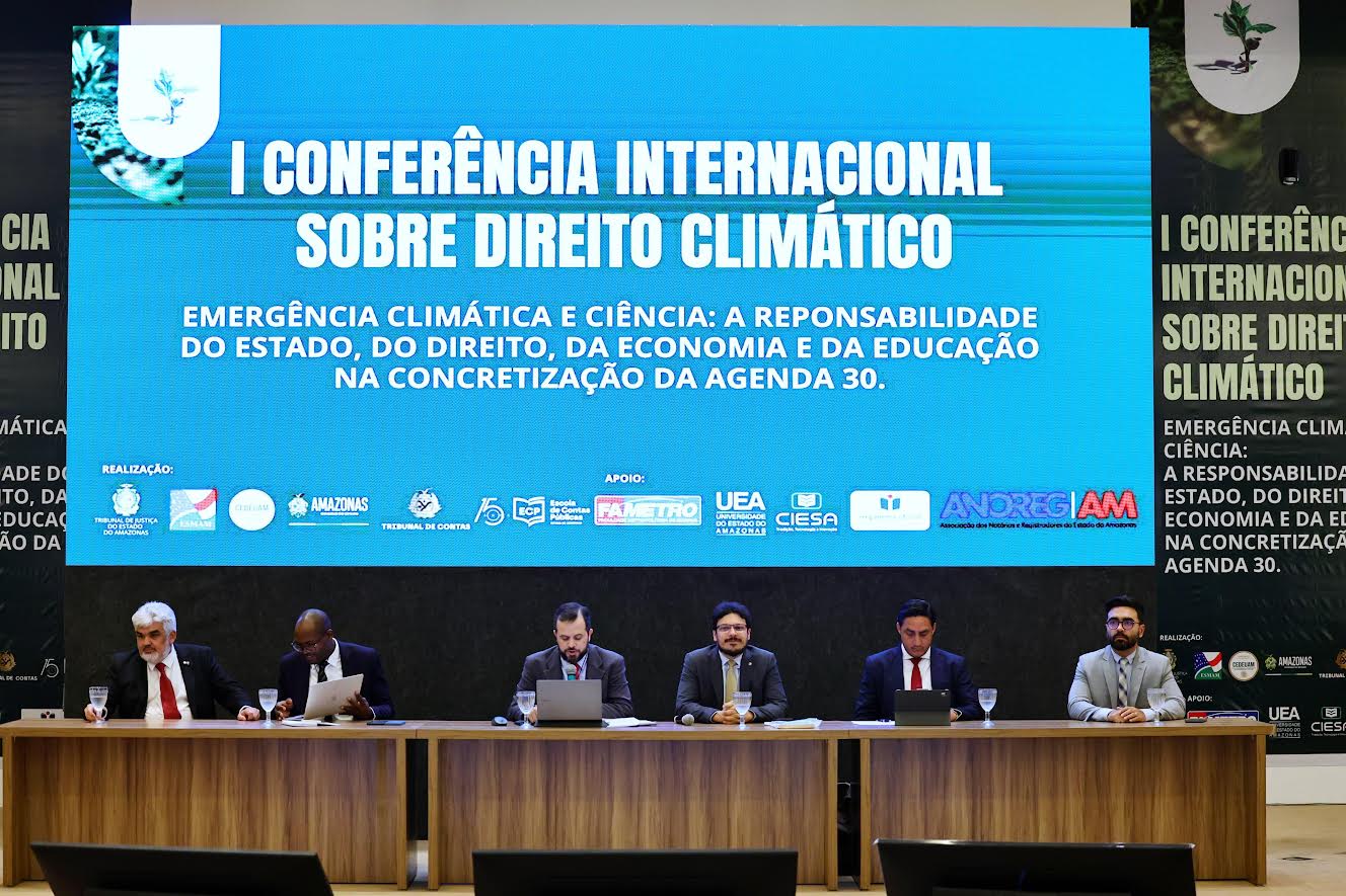 ​TCE-AM sedia debates internacionais sobre Direito Climático