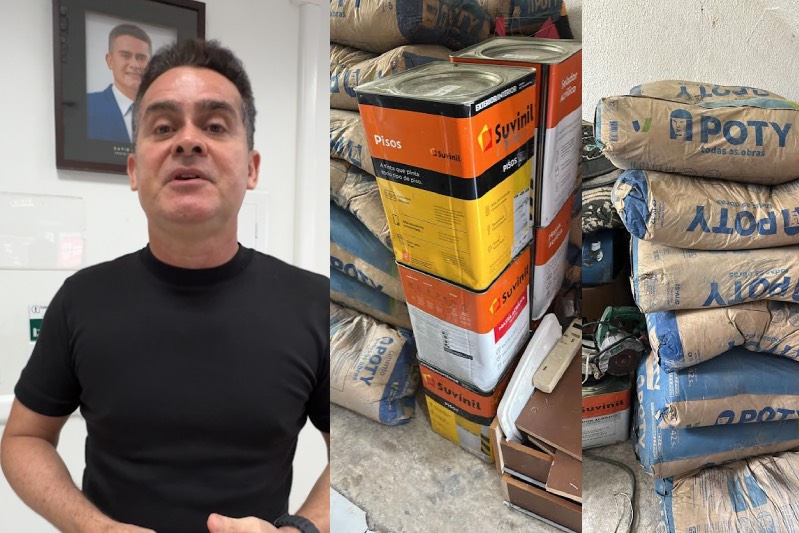 Com apoio da população e ação rápida da polícia, prefeito David Almeida anuncia recuperação parcial de bens de UBS assaltada