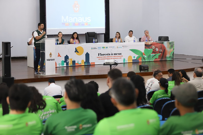 Manaus celebra o Dia Mundial do Meio Ambiente com avanços na agricultura urbana e compromisso com a restauração de ecossistemas