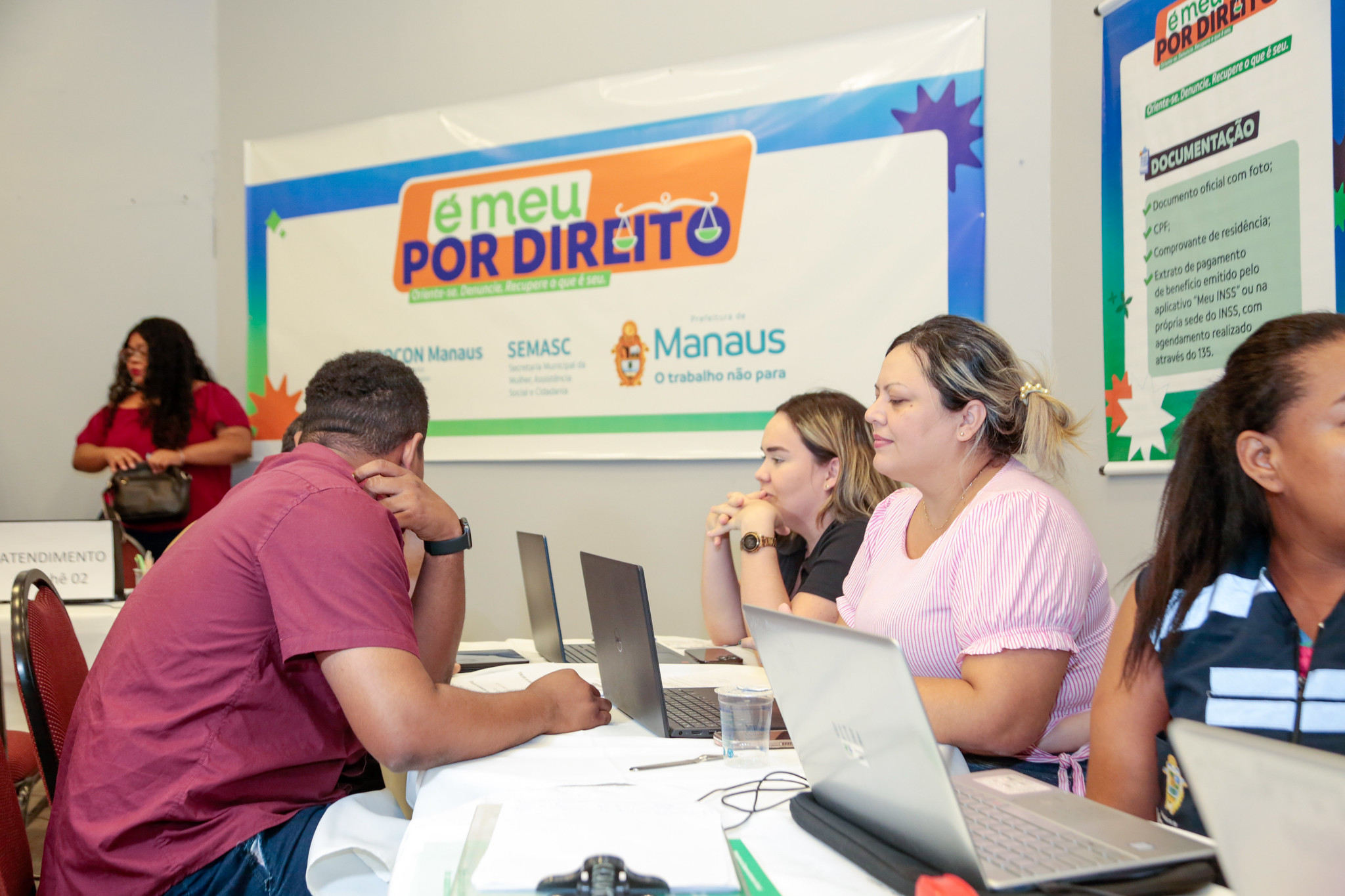 Campanha ‘É Meu por Direito’ encerra mais uma edição com atendimento ampliado e reforço à garantia dos direitos da população