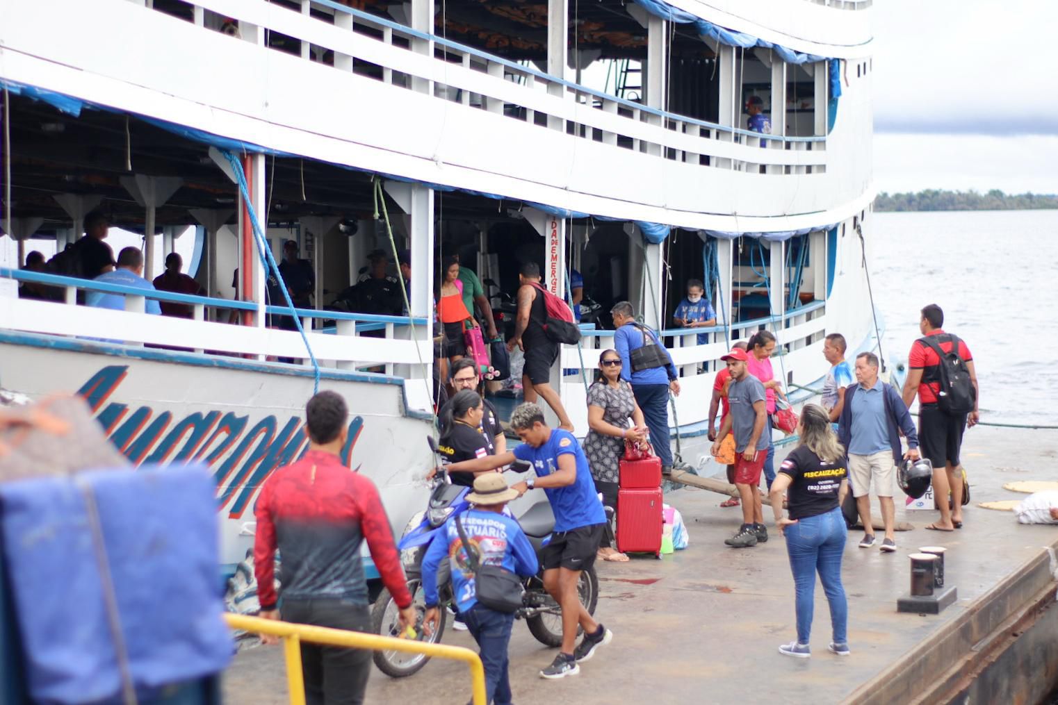 Arsepam define esquema operacional das embarcações para Ilha Tupinambarana