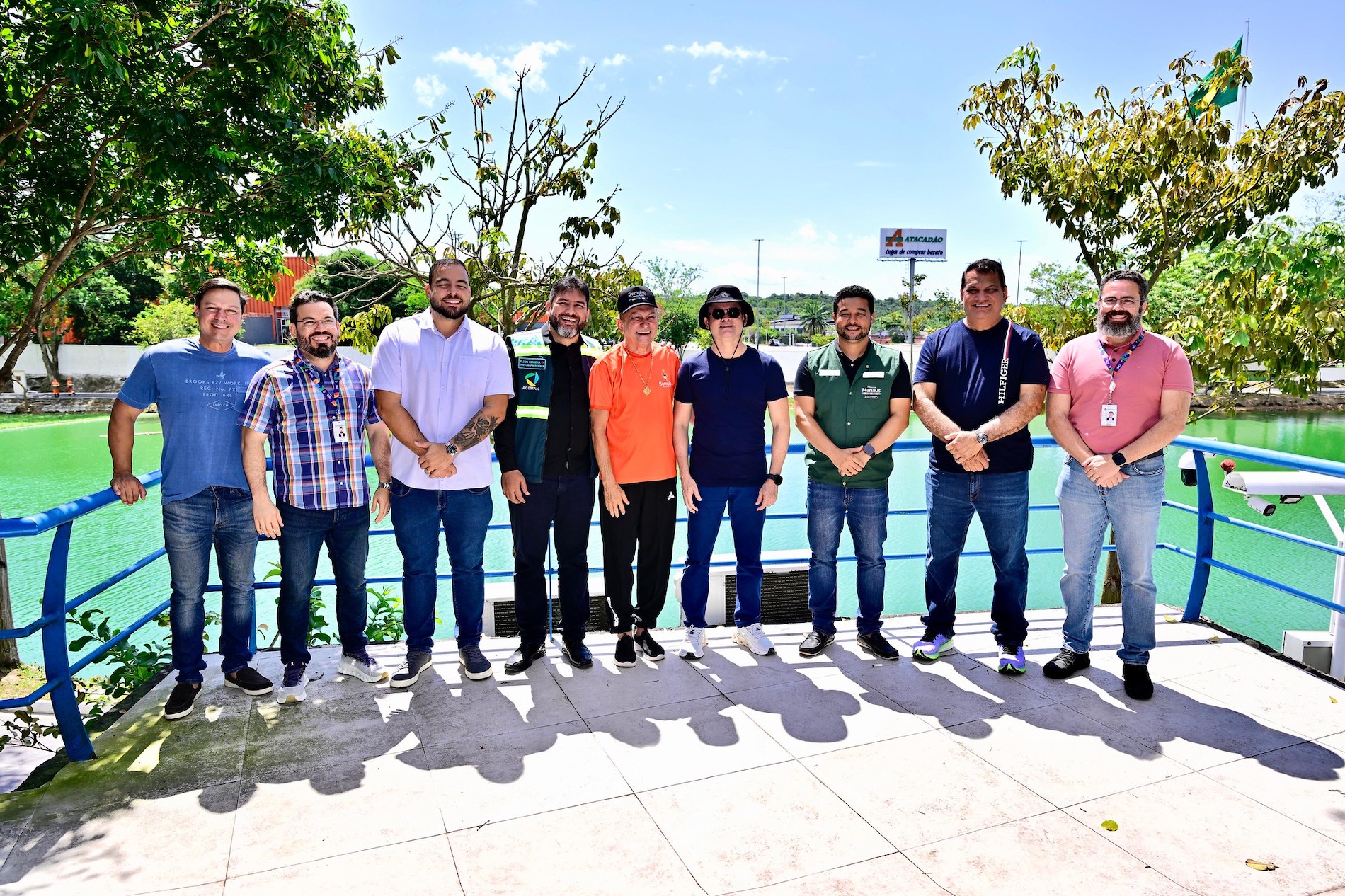 David Almeida acompanha a revitalização da lagoa do Japiim com foco em sustentabilidade e lazer público