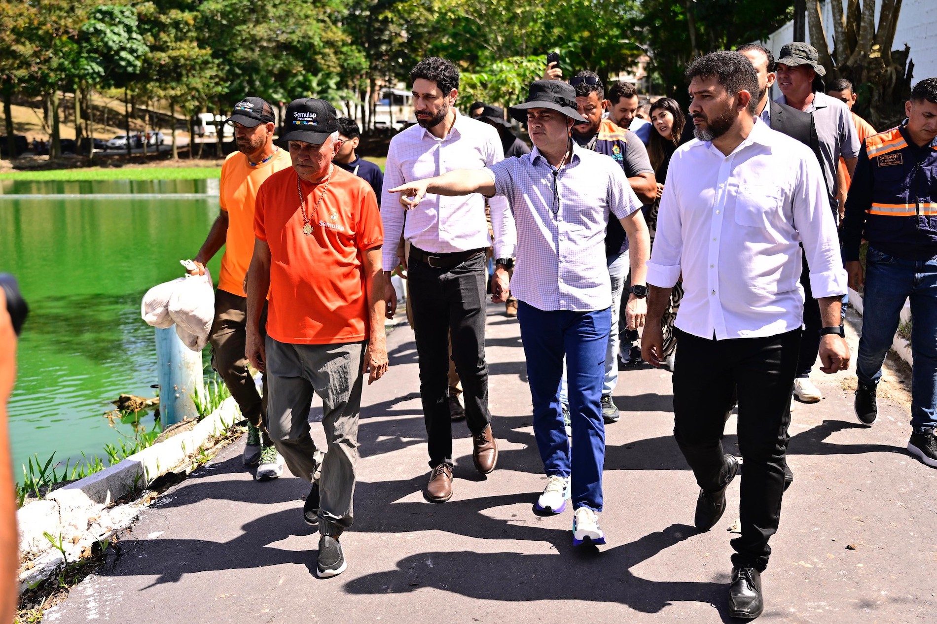 Prefeitura de Manaus inicia revitalização da lagoa do Japiim com foco em lazer e sustentabilidade