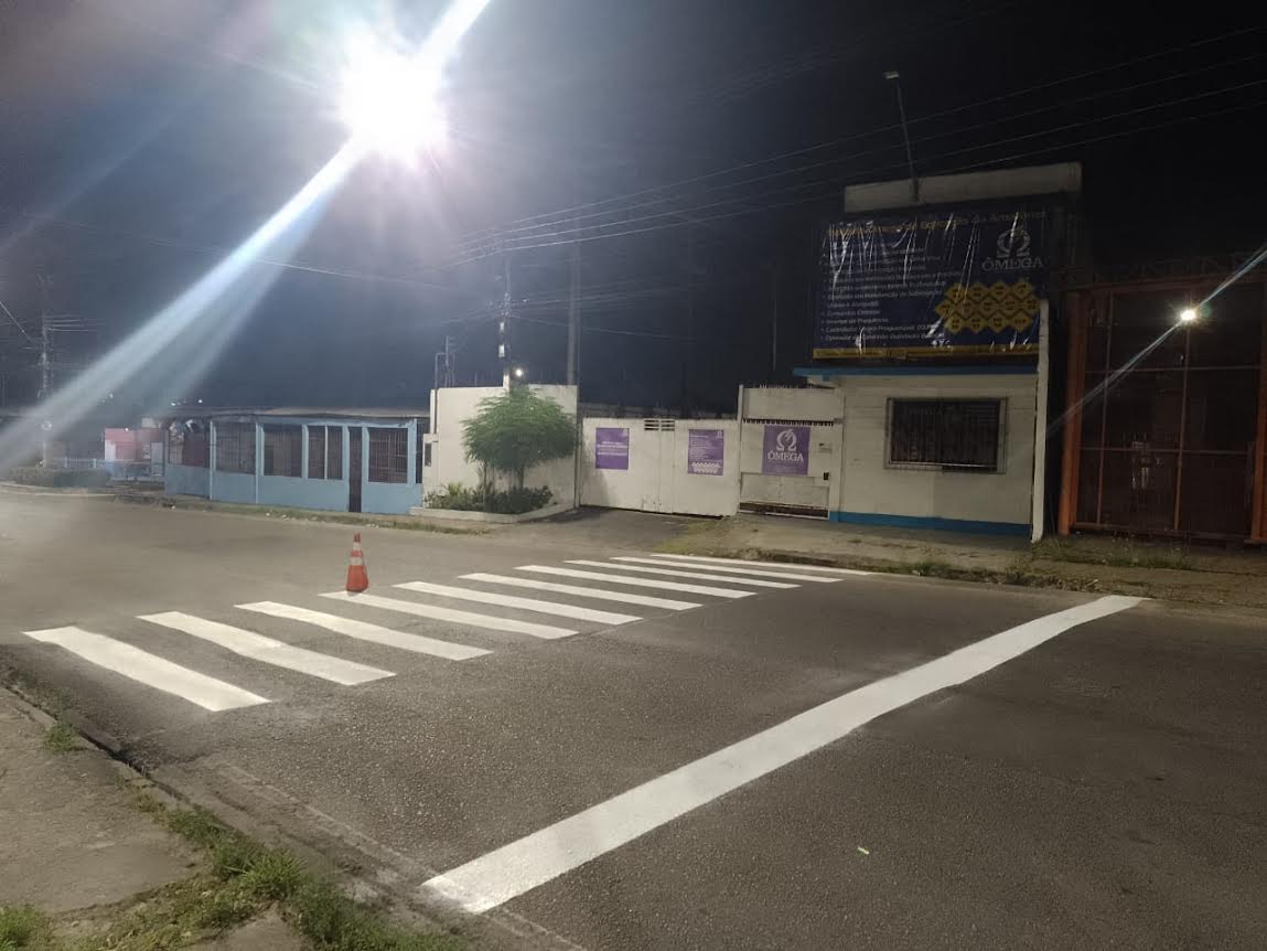 Prefeitura de Manaus reforça sinalização viária para garantir mais segurança no trânsito