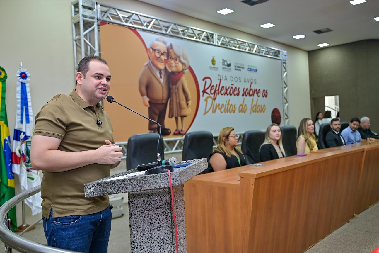 Presidente Roberto Cidade reforça compromisso com políticas públicas para a terceira idade