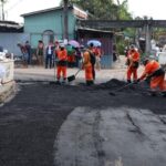 Prefeitura intensifica obras no bairro Tarumã com frentes simultâneas do ‘Plano de Verão’