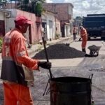 Prefeitura de Manaus realiza manutenção asfáltica no bairro Jorge Teixeira