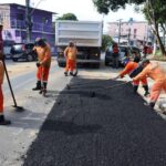 Prefeitura de Manaus avança com recuperação viária no bairro Nossa Senhora das Graças