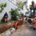 Prefeitura de Manaus realiza manutenção em 100 metros de drenagem no bairro Aleixo