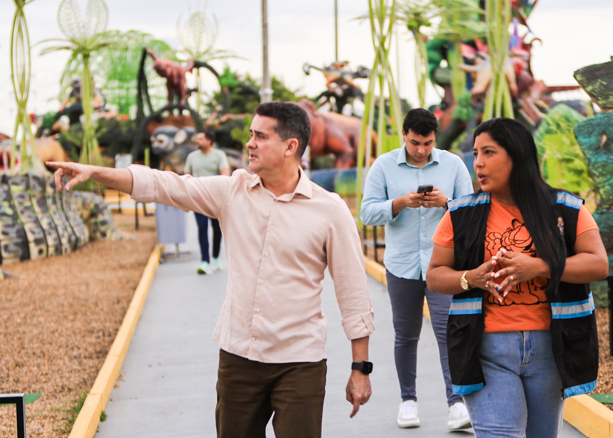 Prefeito David Almeida celebra um ano do parque Gigantes da Floresta com grande festa neste sábado, 5/7