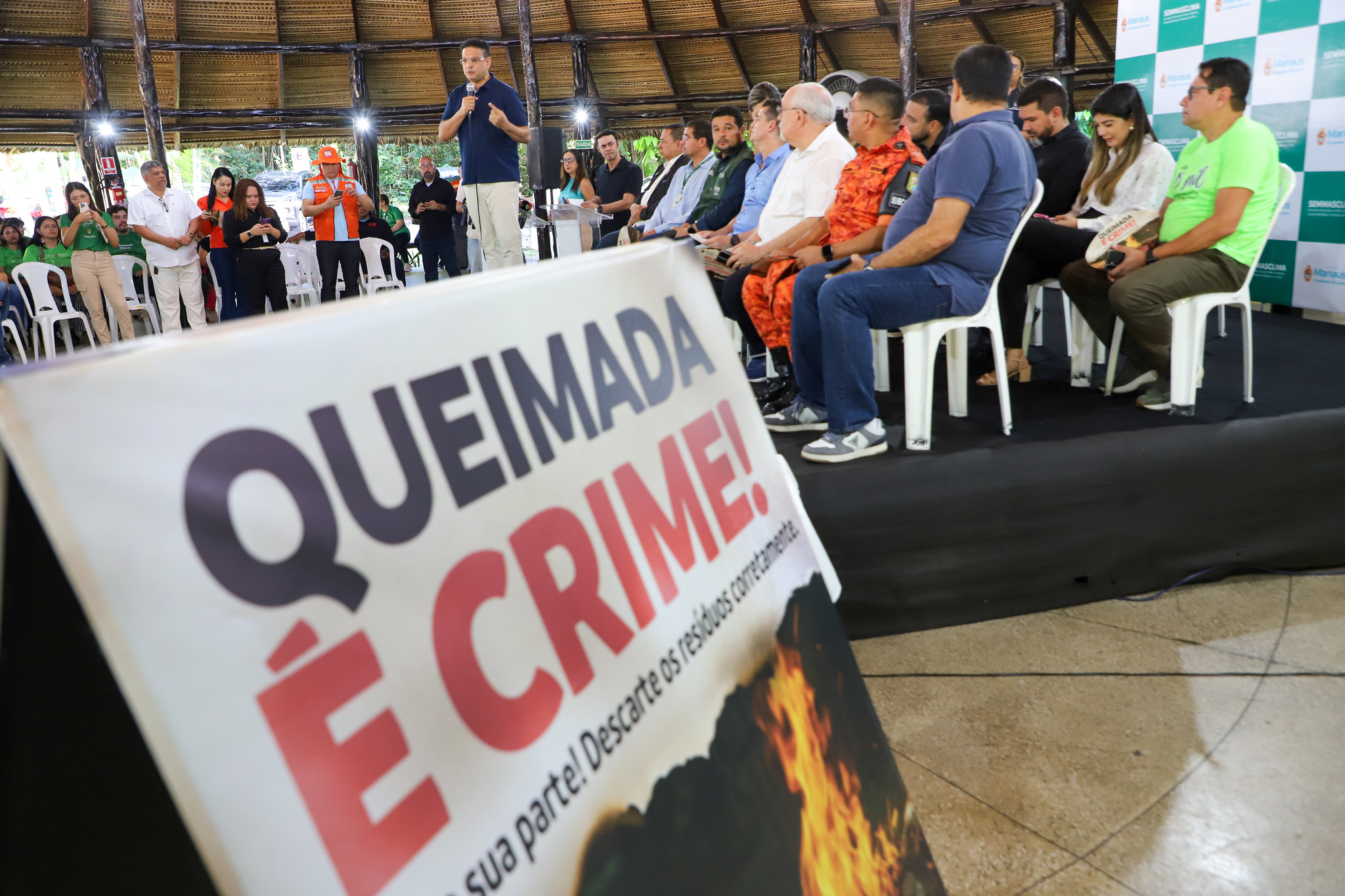 Prefeito David Almeida lança nova ‘Campanha de Prevenção às Queimadas’ e coloca Manaus como referência nacional na prevenção ambiental