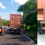 Prefeitura apreende caminhão sem condições de tráfego na Ephigênio Salles