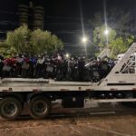 Detran-AM: Operação de combate ao ‘rolezinho’ registra 200 infrações e remove 55 motocicletas em Manaus
