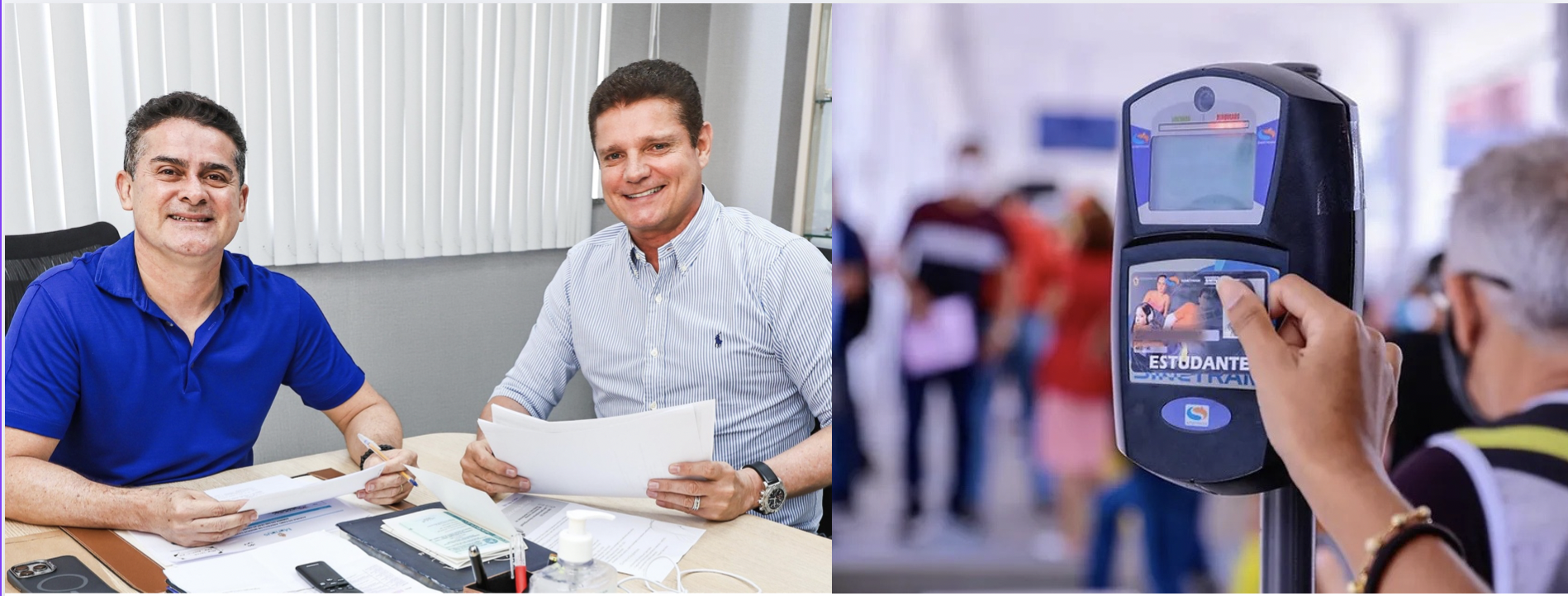 AGORA É LEI: David Almeida sanciona lei que garante passe livre a 212 mil estudantes da rede municipal de Manaus